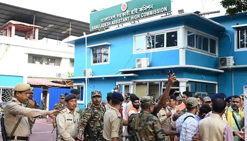 আগরতলায় বাংলাদেশের কনস্যুলার সেবা বন্ধ